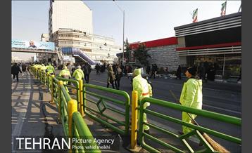 نظافت و پاکسازی مسیرهای مراسم تشییع پیکر سردار قاسم سلیمانی  29