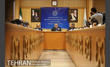 نشست خبری معاون خدمات شهری و محیط زیست شهرداری تهران 8