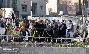 بازدید عضو شورا از پروژه‌های عمرانی شهری 33