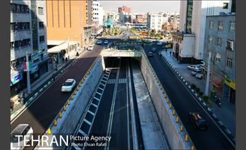 افتتاح زیر گذر استاد معین 6