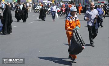 خدمات شهرداری تهران در پایان روز قدس 19