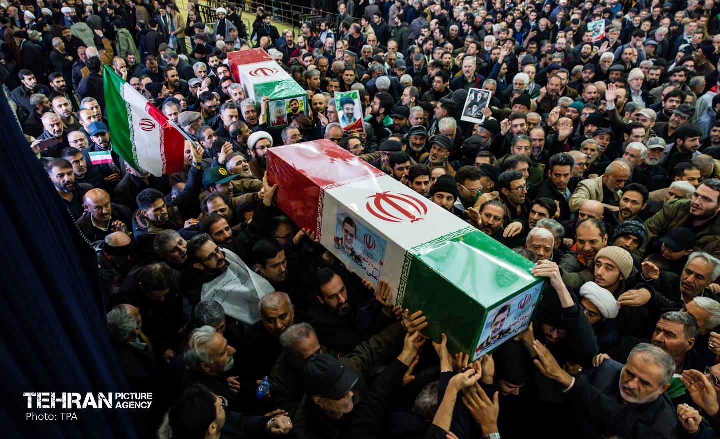 تشییع پیکر سردار شهید علی‌محمد نائینی