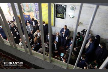 دیدار مردمی شهردار تهران در مسجد امیر المومنین باغ اذری 7