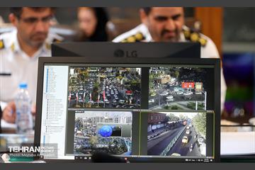بازدید شهردار تهران از مرکز کنترل ترافیک تهران 19