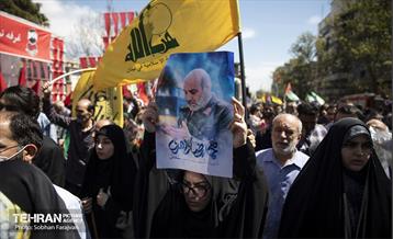 راهپیمایی روز قدس در پایتخت - 2 11