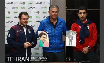 نشست خبری مربیان تیم ملی ایران و هند  11