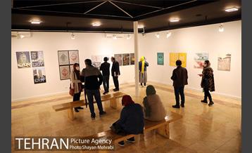 بازدید احمد مسجد جامعی از نمایشگاه تهران از منظر هنرمندان 9