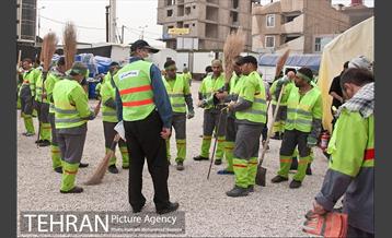 خدمات رسانی نیرو های خادم الحسین (ع) در کربلا 49