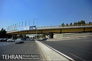 پل غیر همسطح بزرگراه شهید چمران (پل شهید نوروزی) 34