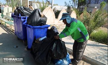 خدمات نیروهای پاکبان شهر تهران در اربعین حسینی 21