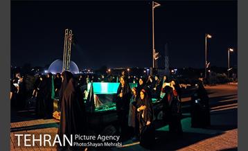 مراسم وداع با 150 شهید دوران دفاع مقدس 17