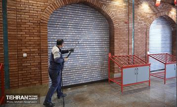 مراحل پایانی ساخت 10 بازار تره‌بار در تهران 36