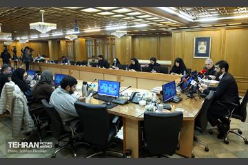 نشست خبری رئیس کمیسیون برنامه و بودجه شورای اسلامی شهر تهران 9
