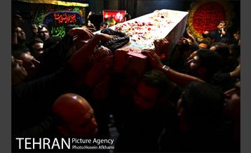 عزاداری شب هشتم محرم در جوار پیکر شهید باقر ناظری 19