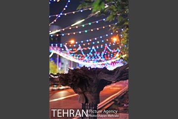 تونل نوری از میدان ونک تا بلوار میرداماد 12