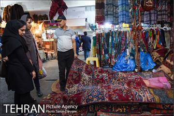 بازارچه نوروزی بساط گستران پارکینگ پروانه 7