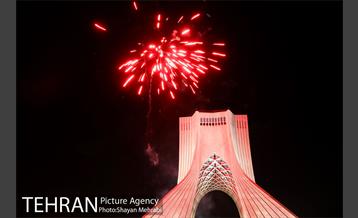 نورافشانی و نورپردازی لیزری به مناسبت عیدغدیر خم 9