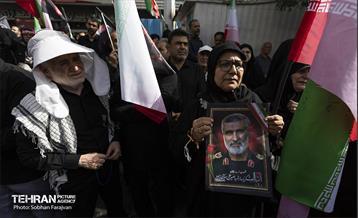 تشییع شهدای اقتدار ملی در تهران 28