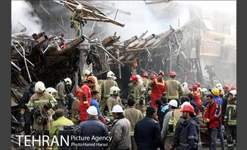 امداد رسانی در حادثه پلاسکو 5