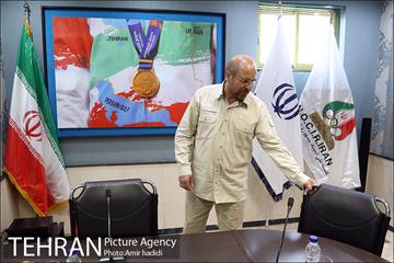حضور شهردار تهران در اردوی ورزشکاران اعزامی به بازی‌های پارالمپیک  13