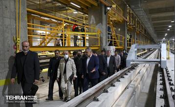 افتتاح بزرگ‌ترین پایانه زیرزمینی قطارهای شهری در کشور