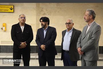 بازدید فعالان فضای مجازی از ایستگاه مریم مقدس(س) 2
