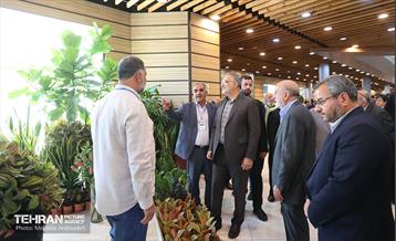 آیین افتتاح نوزدهمین نمایشگاه بین‌المللی گل و گیاه 4