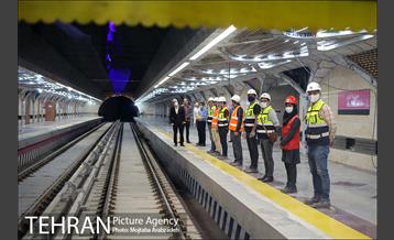 بازدید از خط 6 مترو تهران 30