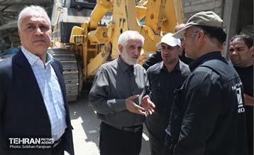 دومین روز آواربرداری ساختمان‌های غیرمجاز در منطقه ۱۹ 7