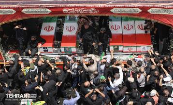 تشییع شهدای اقتدار ملی در تهران - 4 10