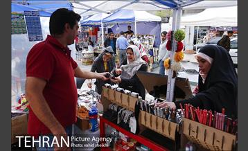 بازارچه نوروزی بساط گستران منطقه 2 3