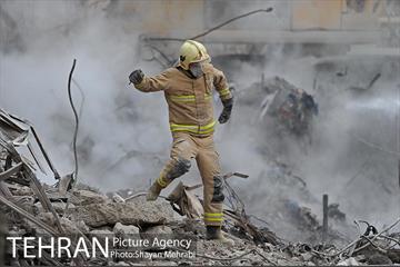 هشتمین روز آواربرداری ساختمان پلاسکو-1 31