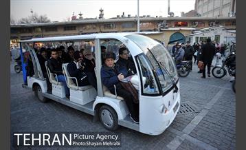 حمل و نقل برقی در بازار تهران 13