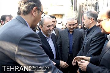 شهردار تهران در آیین نواختن زنگ سال تحصیلی جدید در دبیرستان ماندگار البرز 3