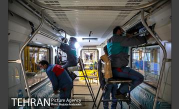 بازدید از اولین قطار ملی مترو 10