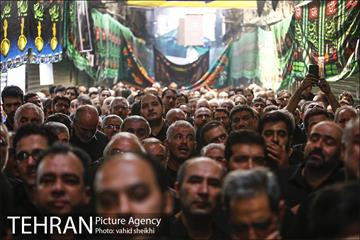 مراسم عزاداری تاسوعای حسینی در بازار تهران 20