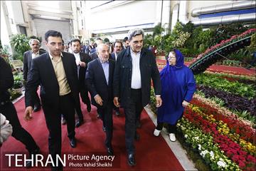 افتتاح هفدهمین نمایشگاه بین المللی گل و گیاه تهران  24