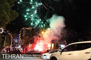 نور افشانی آسمان تهران به مناسب عید سعید فطر 6
