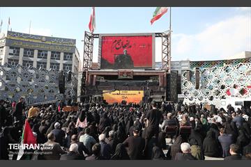 عزاداری شهادت امیرالمومنین (ع) در میدان امام حسین (ع) 64