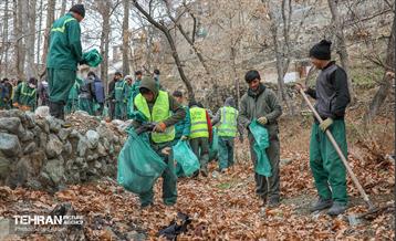 اجرای طرح ضربتی پاکسازی دره فرحزاد 67
