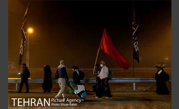 پیاده روی زائران امام حسین (ع) از مرز شلمچه 17