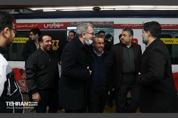 تست گرم بخش میانی خط ۶ مترو تهران 40