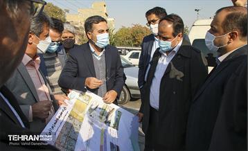 بازدید اعضای شورای شهر تهران از منطقه 17