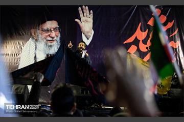 مراسم عزاداری شهادت رهبر انقلاب اسلامی در میدان شهدای هفتم تیر 3