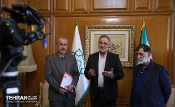 دیدار مدیران باشگاه های ورزشی استقلال و پرسپولیس با شهردار تهران