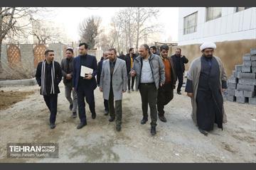 بازدید عضو شورای اسلامی شهر تهران از منطقه ۵