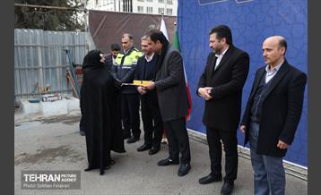 آیین افتتاح رمپ حرکتی خیابان بهار 11