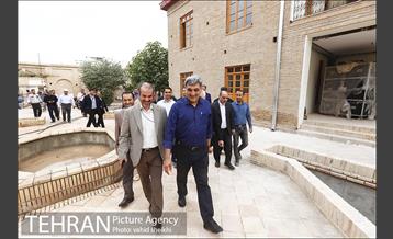 بازدید شهردار تهران از پروژه مرمت خانه اتحادیه در لاله زار 20