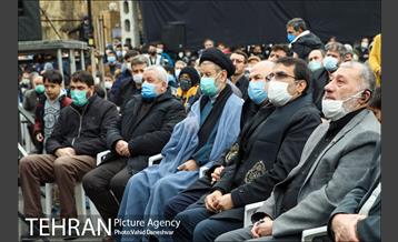 عزادارای ایام فاطمیه در میدان ابوذر 24