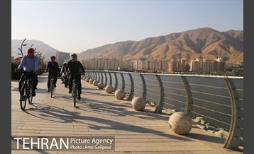 بازدید پیروز حناچی شهردار تهران از بوستان جنگلی چیتگر تا دریاچه شهدای خلیج فارس 17